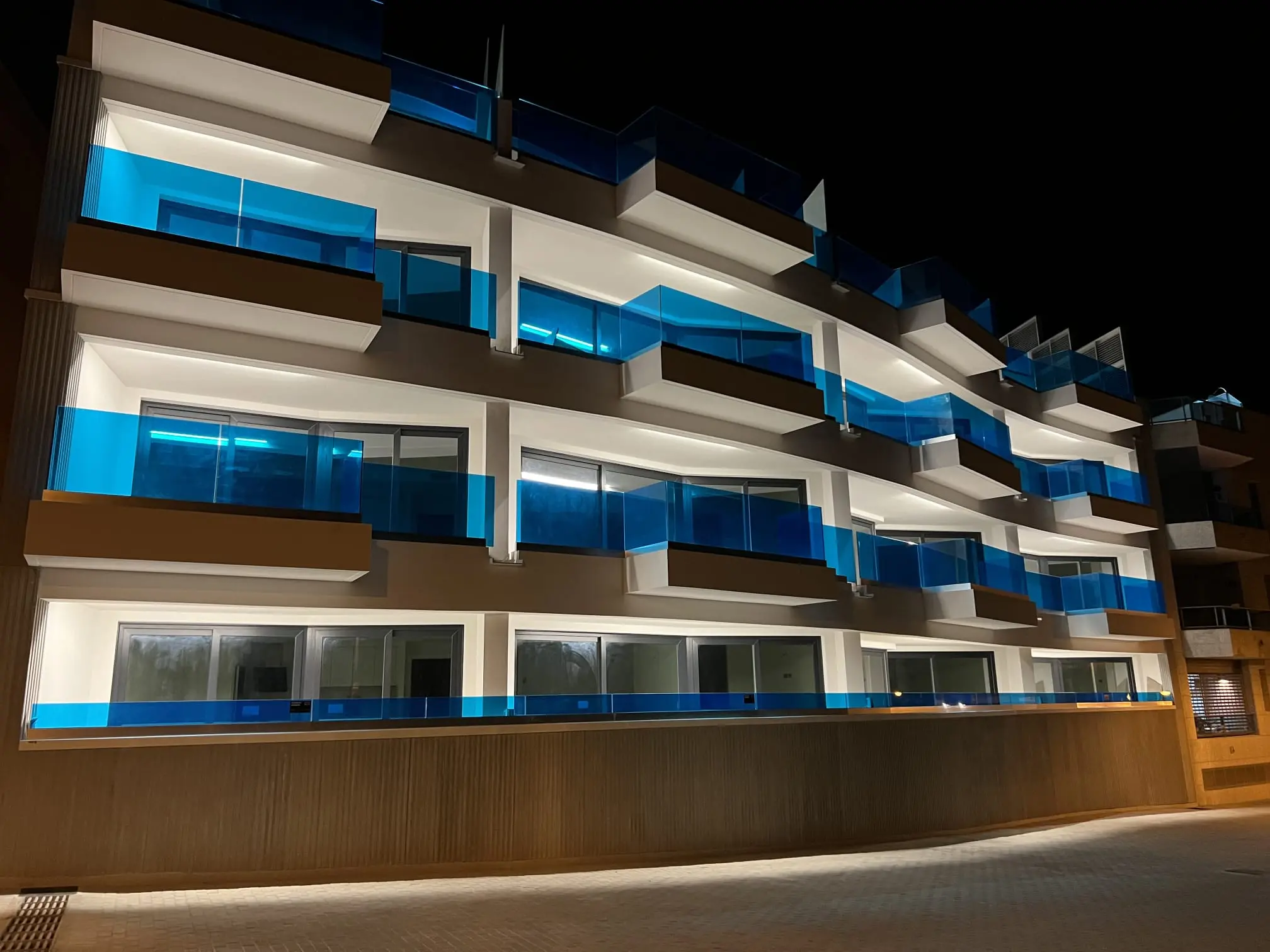 Fachada de Edificio Taonia